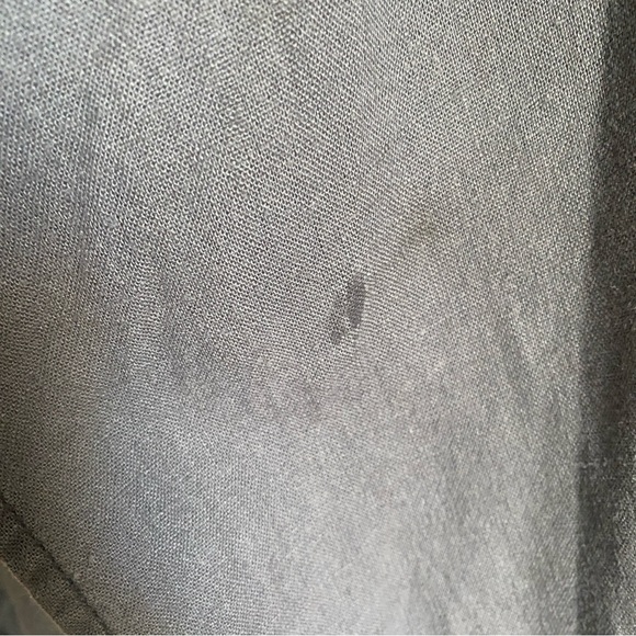 Anthropologie Daughters of the Liberation Gray Linen Blend Waterfall Jacket M - Picture 6 of 7